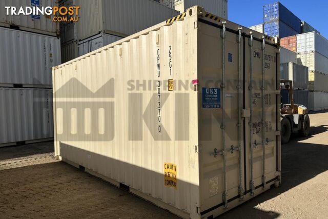 20' HIGH CUBE SHIPPING CONTAINER - in Brisbane