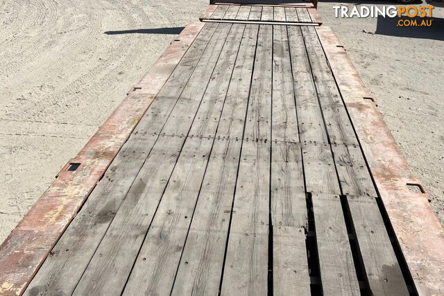 40' FLAT RACK SHIPPING CONTAINER (WITH COLLAPSIBLE ENDS) - photo 4 of 12