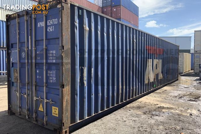 40' HIGH CUBE SHIPPING CONTAINER