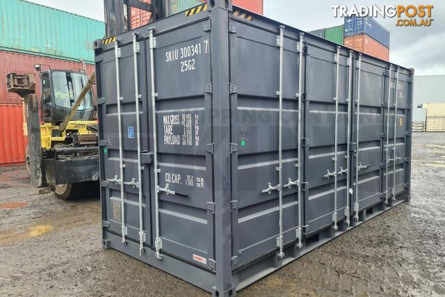 20' HIGH CUBE FULL SIDE OPENING SHIPPING CONTAINER