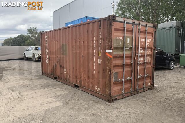 20' STANDARD HEIGHT SHIPPING CONTAINER - in Brisbane