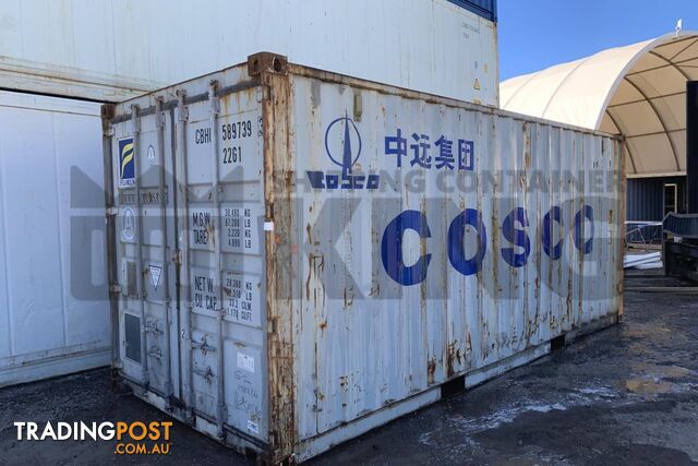 20' STANDARD HEIGHT SHIPPING CONTAINER - in Lismore