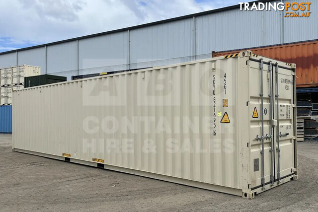 40' HIGH CUBE SHIPPING CONTAINER