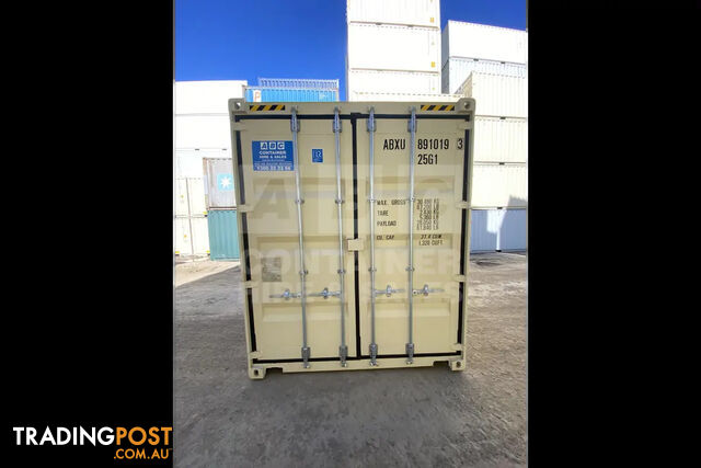 20' HIGH CUBE SHIPPING CONTAINER (STEEL FLOOR) - in Gladstone