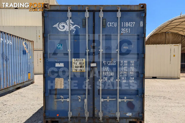 20' HIGH CUBE BULKER SHIPPING CONTAINER (TIMER FLOOR WITH NO ROOF HATCHES, 2 PALLETS WIDE) - photo 2 of 15