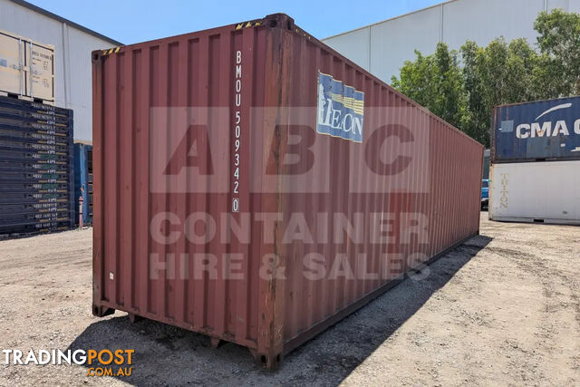 40' HIGH CUBE SHIPPING CONTAINER - photo 4 of 11