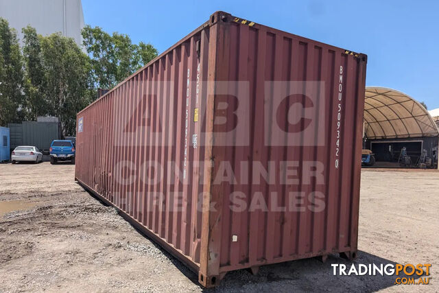 40' HIGH CUBE SHIPPING CONTAINER - photo 5 of 11