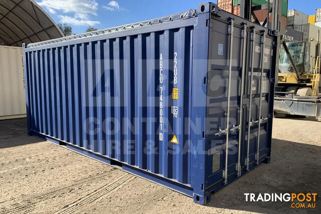 20' STANDARD HEIGHT OPEN TOP (TARP AND BOWS - STEEL FLOOR) - in Brisbane