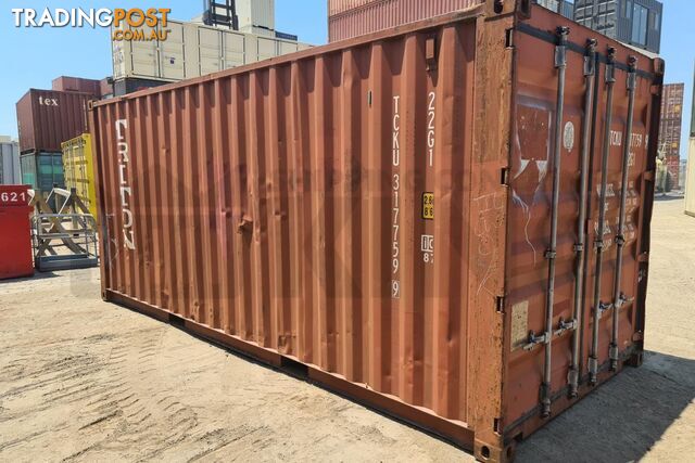 20' STANDARD HEIGHT SHIPPING CONTAINER - in Brisbane