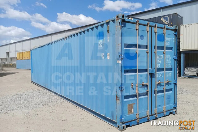 40' HIGH CUBE SHIPPING CONTAINER - photo 3 of 12