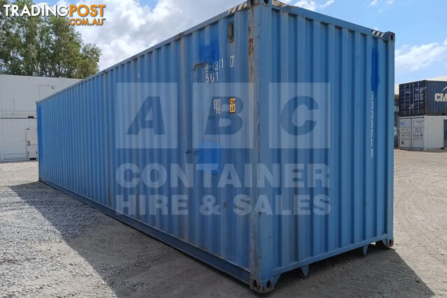 40' HIGH CUBE SHIPPING CONTAINER - photo 5 of 12