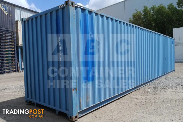 40' HIGH CUBE SHIPPING CONTAINER - photo 4 of 12