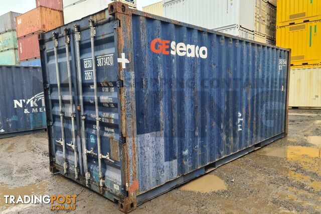 20' STANDARD HEIGHT SHIPPING CONTAINER - in Toowoomba