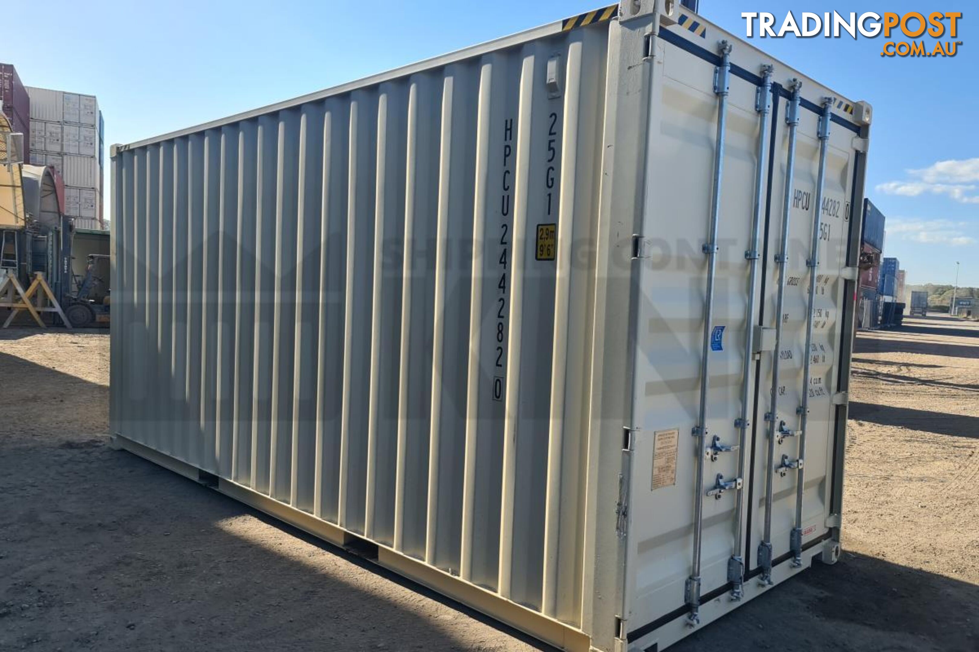 20' HIGH CUBE SHIPPING CONTAINER - in Townsville