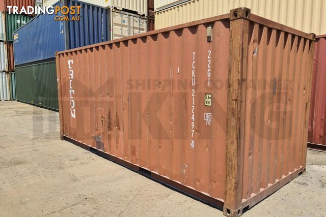 20' STANDARD HEIGHT SHIPPING CONTAINER - in Brisbane