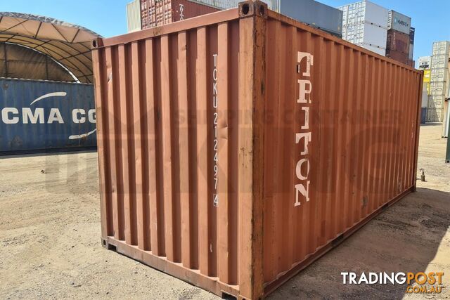 20' STANDARD HEIGHT SHIPPING CONTAINER - in Brisbane