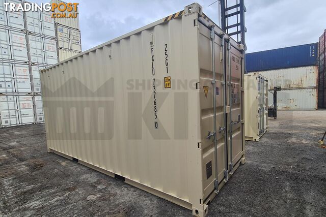 20' HIGH CUBE SHIPPING CONTAINER