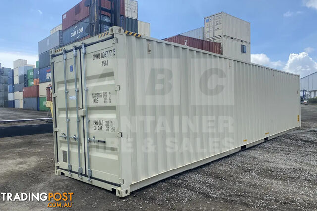 40' HIGH CUBE SHIPPING CONTAINER