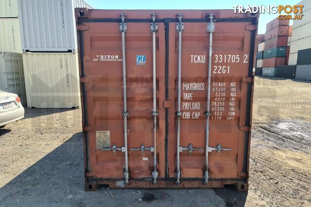 20' STANDARD HEIGHT SHIPPING CONTAINER - in Brisbane