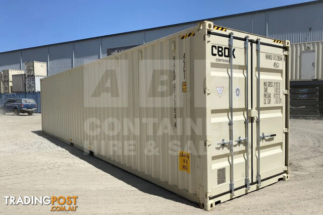 40' HIGH CUBE SHIPPING CONTAINER