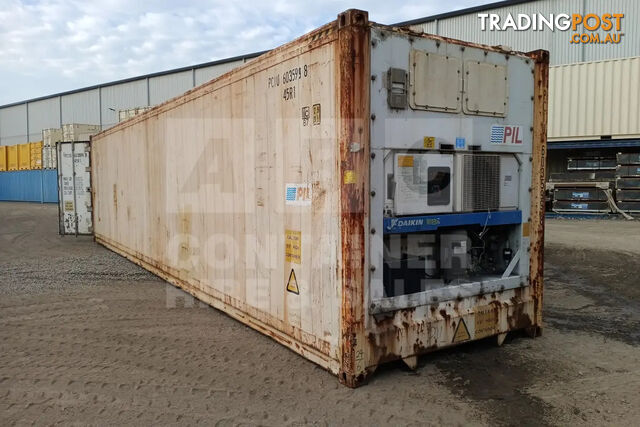 40' HIGH CUBE REFRIGERATED "REEFER" SHIPPING CONTAINER (NON-OPERATIONAL) - in Brisbane - photo 5 of 11