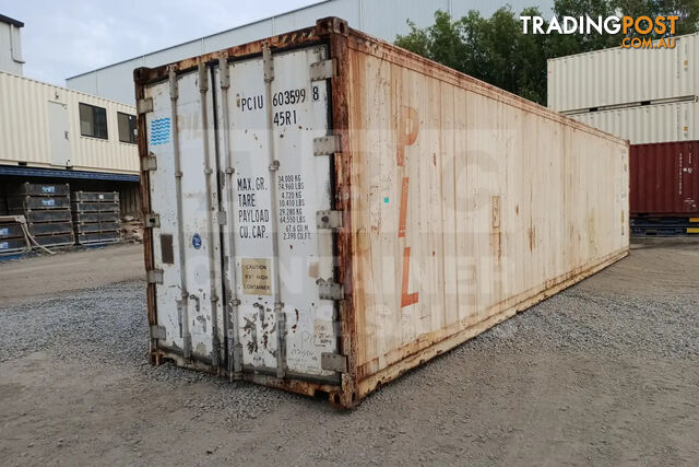 40' HIGH CUBE REFRIGERATED "REEFER" SHIPPING CONTAINER (NON-OPERATIONAL) - in...