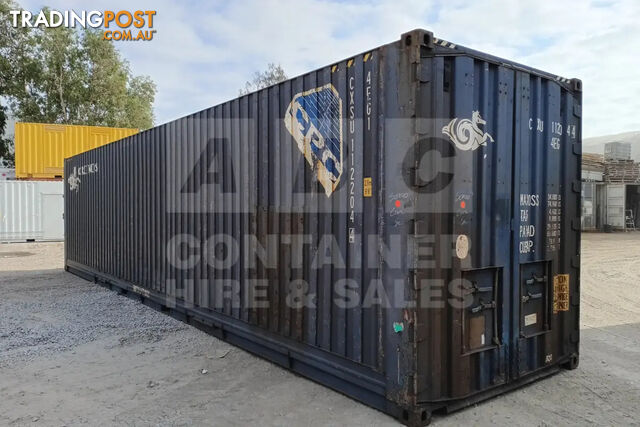 40' HIGH CUBE CELLULAR PALLET WIDE SHIPPING CONTAINER (2 PALLETS WIDE) - photo 3 of 14