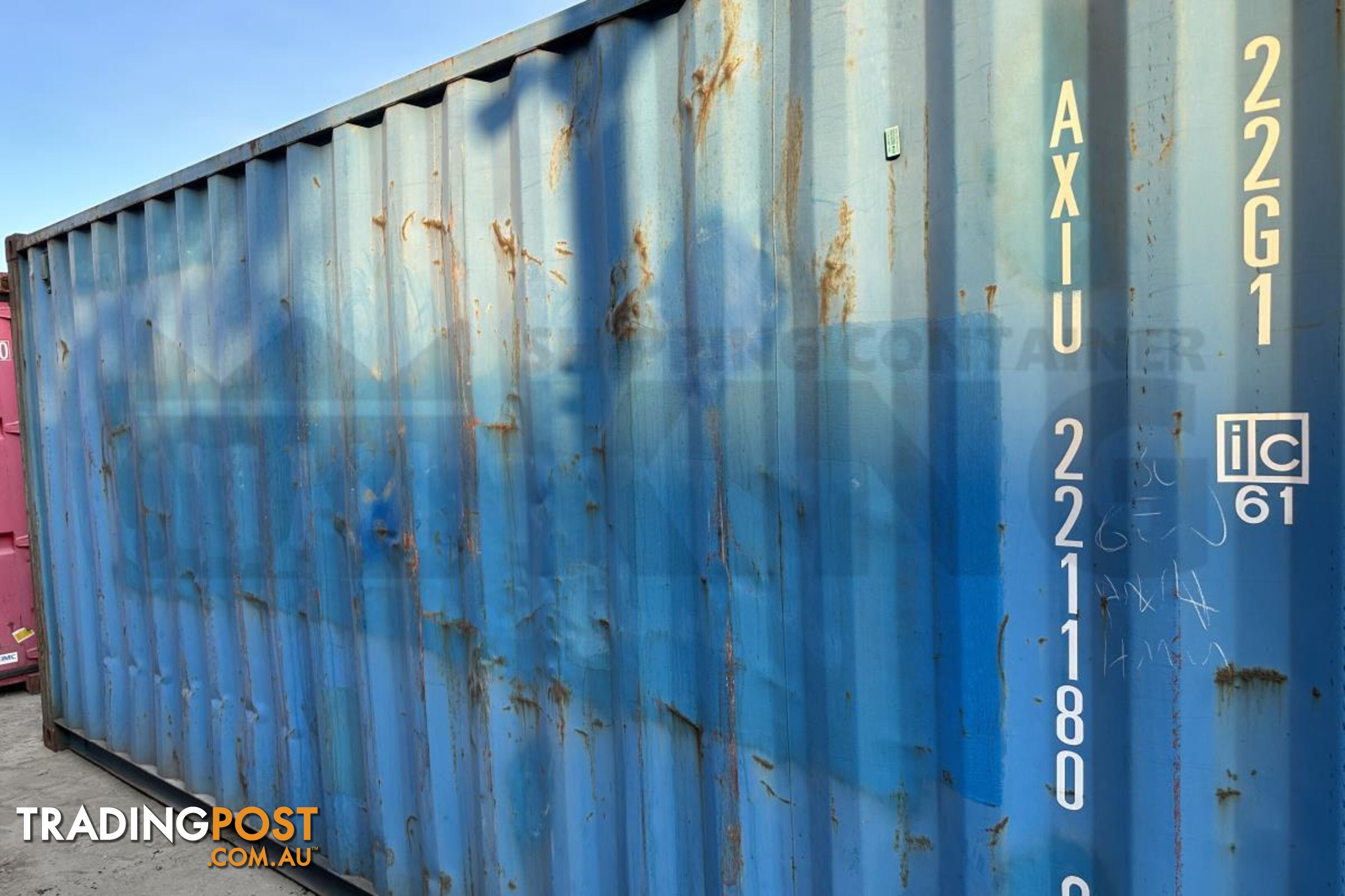 20' STANDARD HEIGHT SHIPPING CONTAINER - in Toowoomba