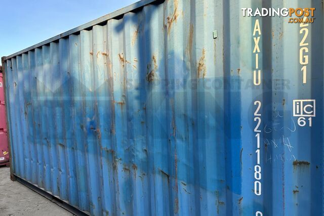 20' STANDARD HEIGHT SHIPPING CONTAINER - in Toowoomba