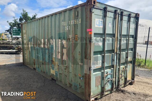 20' STANDARD HEIGHT SHIPPING CONTAINER (AS-IS CONDITION) - in Gympie