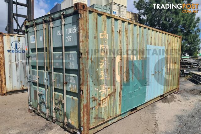 20' STANDARD HEIGHT SHIPPING CONTAINER (AS-IS CONDITION) - in Gympie