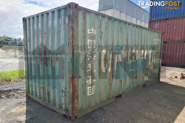 20' STANDARD HEIGHT SHIPPING CONTAINER (AS-IS CONDITION) - in Gympie