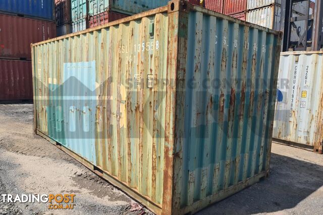 20' STANDARD HEIGHT SHIPPING CONTAINER (AS-IS CONDITION) - in Gympie