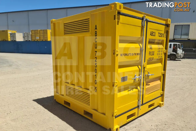 8' DANGEROUS GOODS SHIPPING CONTAINER (4 CORNER POST) - in Brisbane