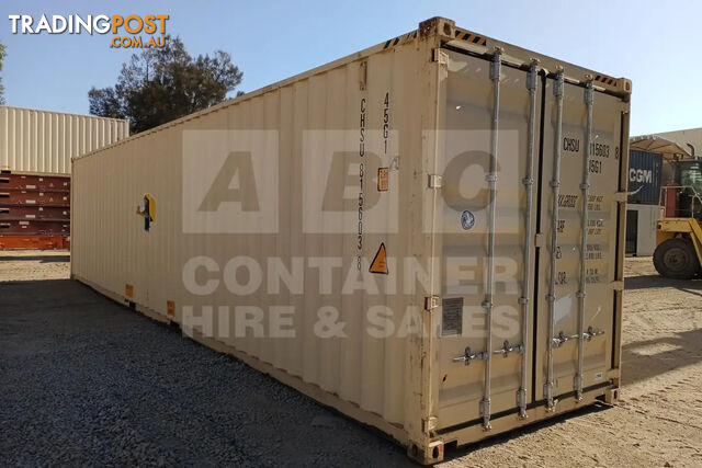 40' HIGH CUBE SHIPPING CONTAINER - in Brisbane