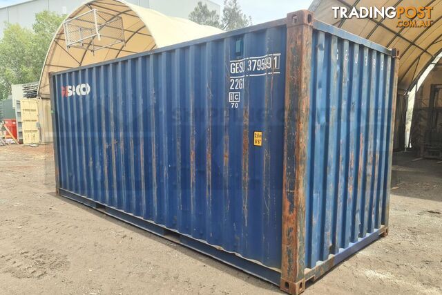 20' STANDARD HEIGHT SHIPPING CONTAINER - in Brisbane