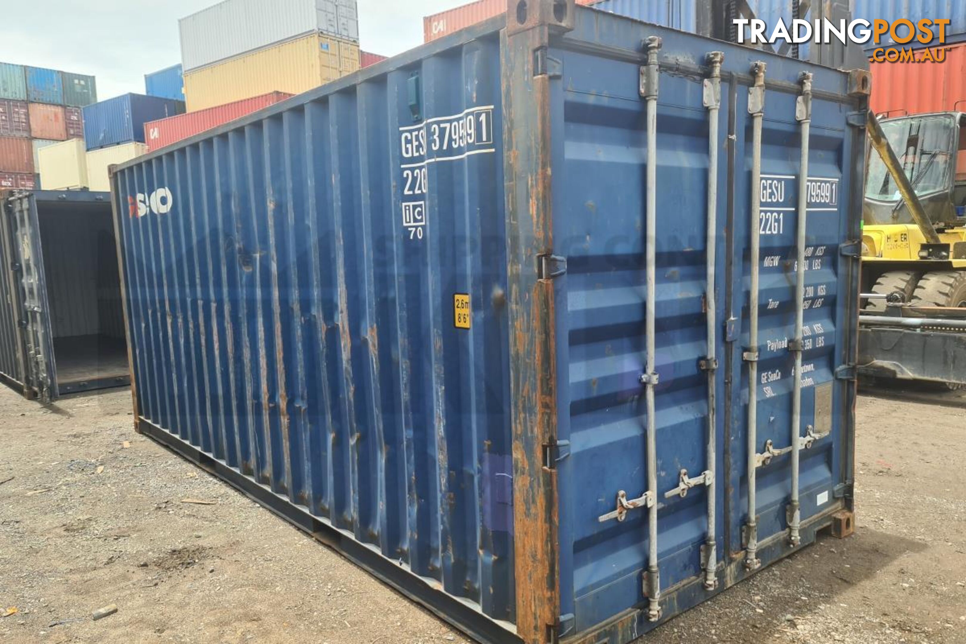 20' STANDARD HEIGHT SHIPPING CONTAINER - in Brisbane