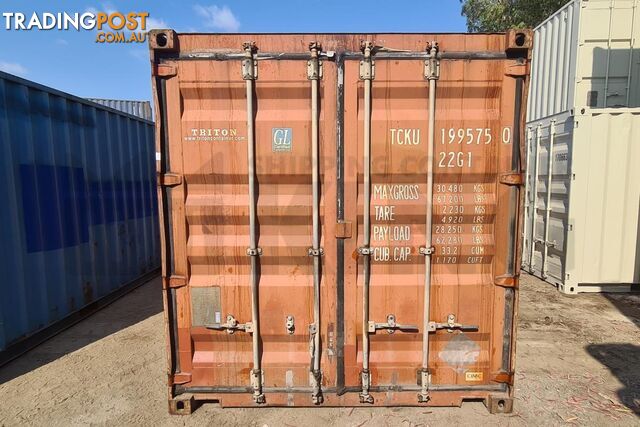 20' STANDARD HEIGHT SHIPPING CONTAINER - in Brisbane