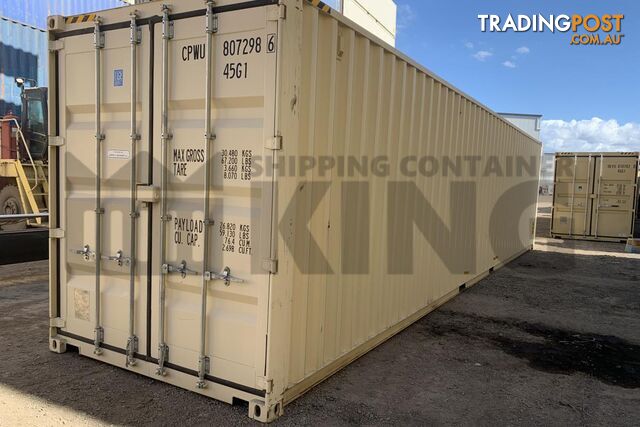 40' HIGH CUBE SHIPPING CONTAINER