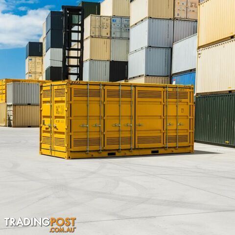 20FT DANGEROUS GOODS SHIPPING CONTAINER W' SIDE OPENING