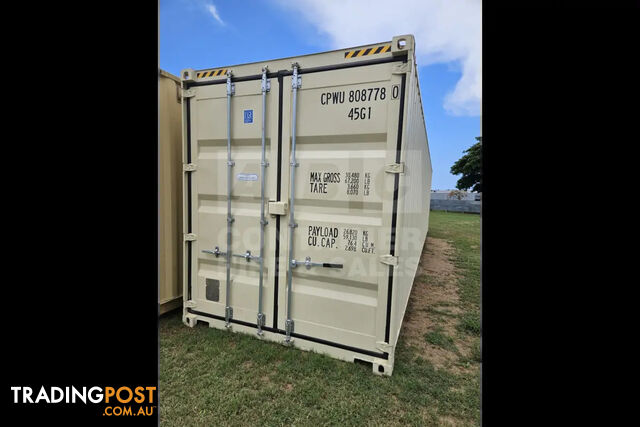 40' HIGH CUBE SHIPPING CONTAINER - in Cairns