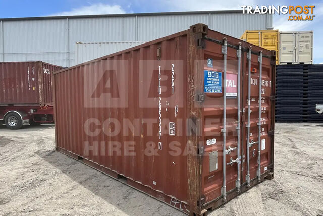 20' STANDARD HEIGHT SHIPPING CONTAINER - in Brisbane
