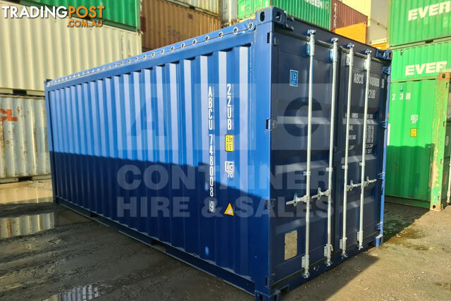 20' STANDARD HEIGHT OPEN TOP (TARP AND BOWS - STEEL FLOOR)
