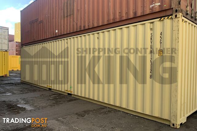 40' HIGH CUBE SHIPPING CONTAINER - in Gympie