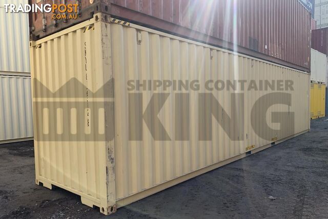 40' HIGH CUBE SHIPPING CONTAINER - in Gympie