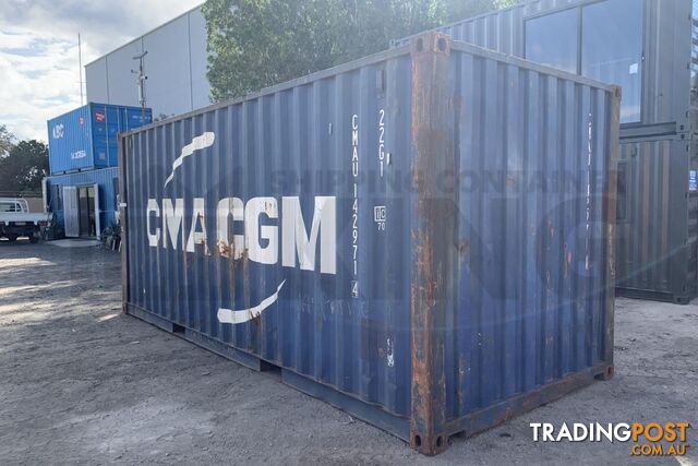 20' STANDARD HEIGHT SHIPPING CONTAINER - in Cairns