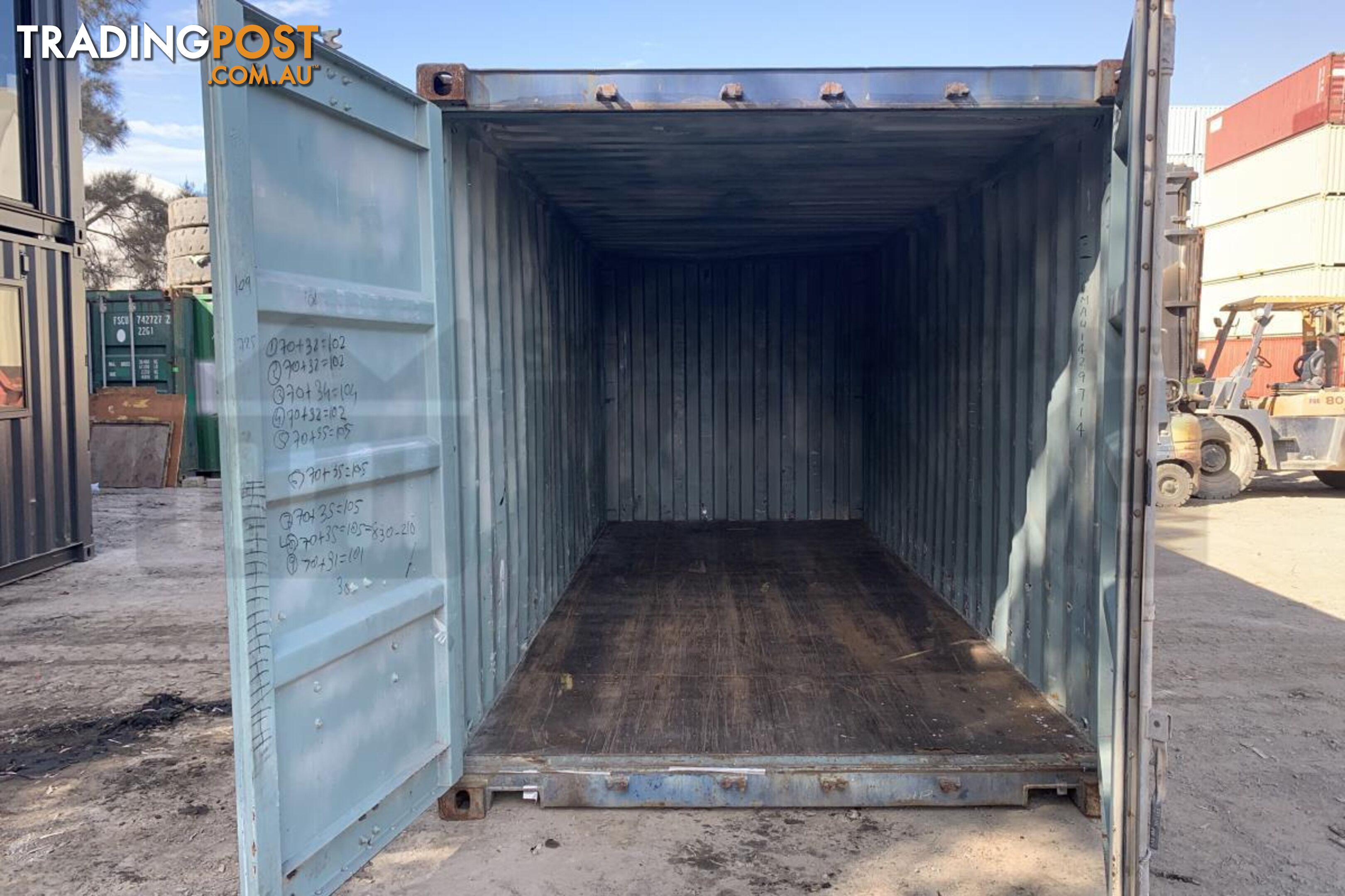 20' STANDARD HEIGHT SHIPPING CONTAINER - in Cairns