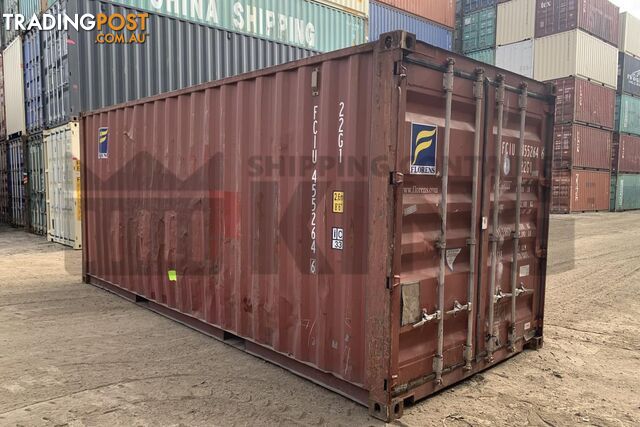 20' STANDARD HEIGHT SHIPPING CONTAINER - in Brisbane