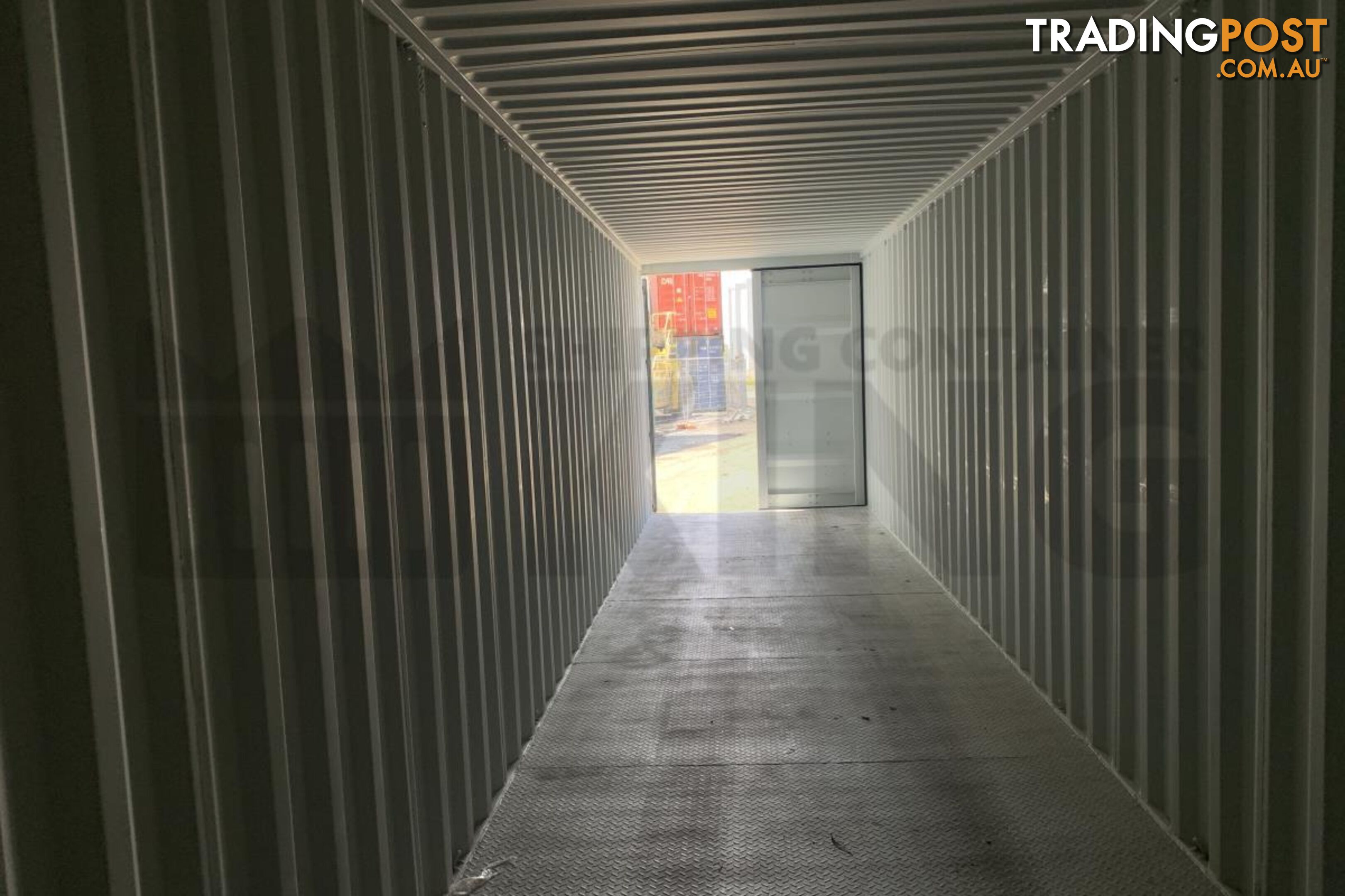 40' HIGH CUBE SHIPPING CONTAINER (STEEL FLOOR) - in Brisbane