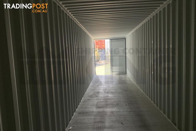 40' HIGH CUBE SHIPPING CONTAINER (STEEL FLOOR) - in Brisbane